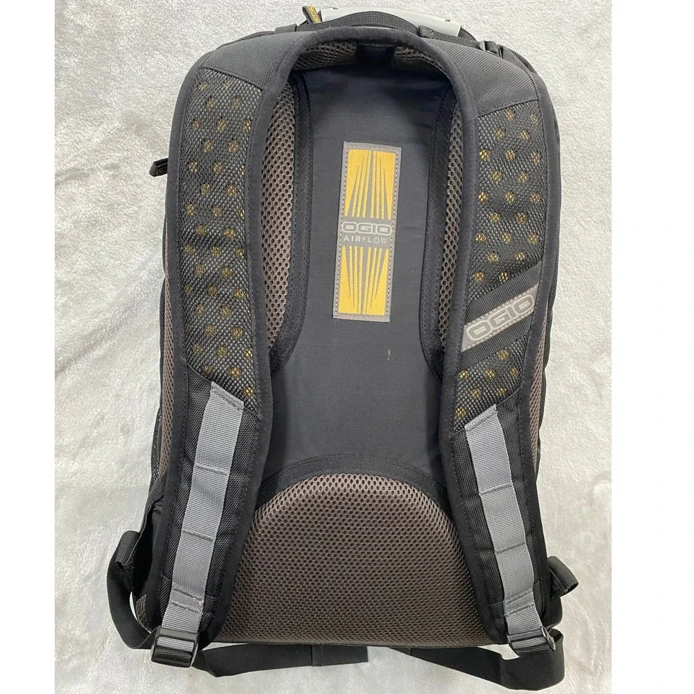 Ogio Airflow Axle Laptop Multi Pocket Bolt Pack Backpack Black Travel Motorcycle